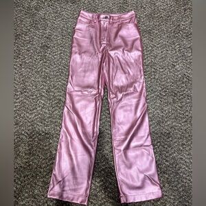 Rachel Zoe Metallic Pink Woman’s Pants